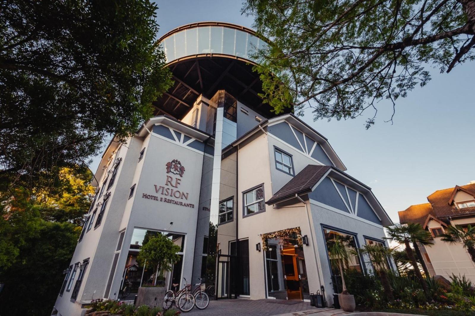 Hotel E Restaurante Giratorio Rf Vision - A Melhor Vista 360 De Gramado Eksteriør bilde